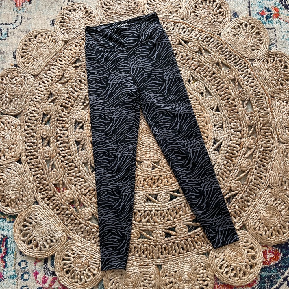 NATORI - JOSIE The Getaway Jacquard Leggings, XS